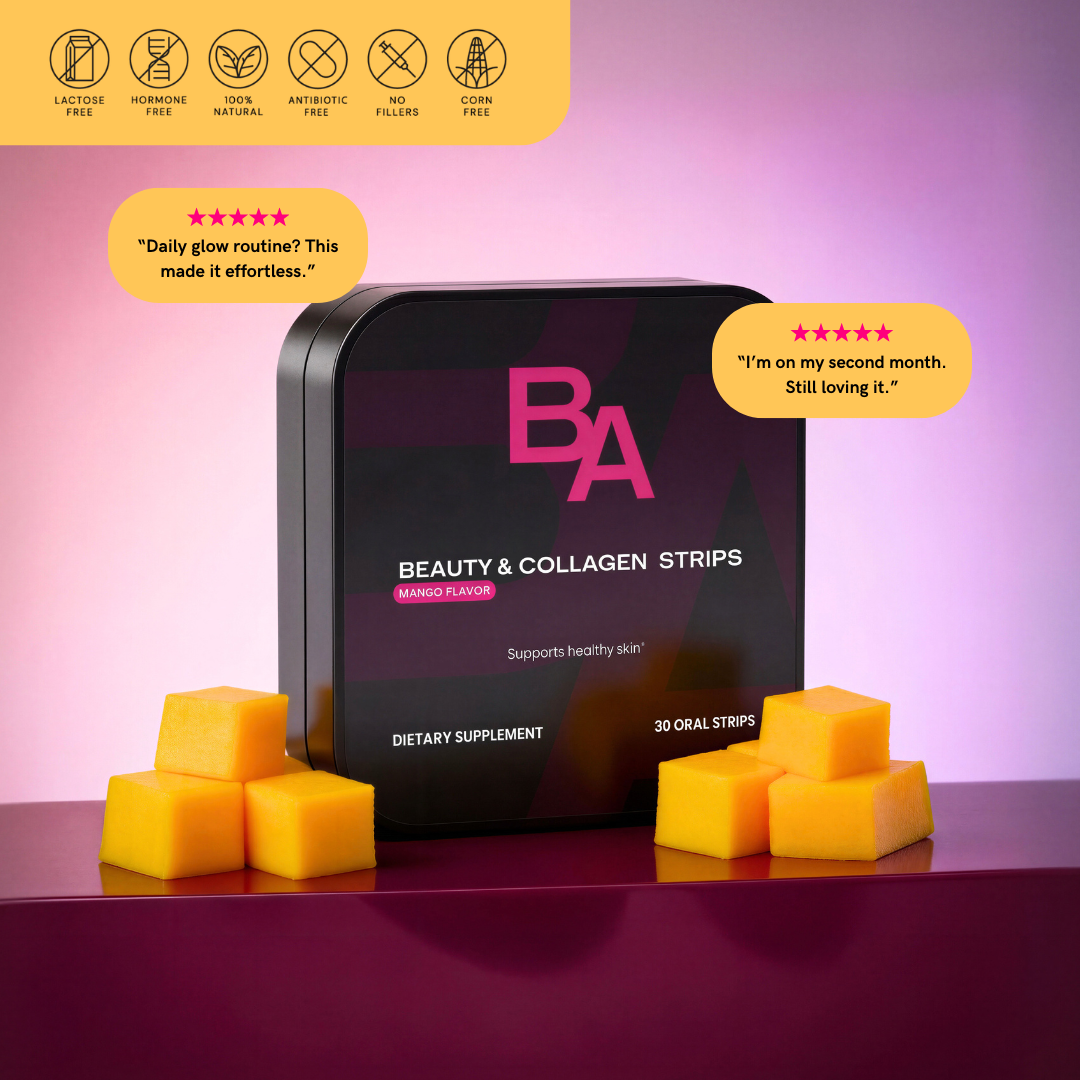 Natural Collagen Strips: By Belleaure