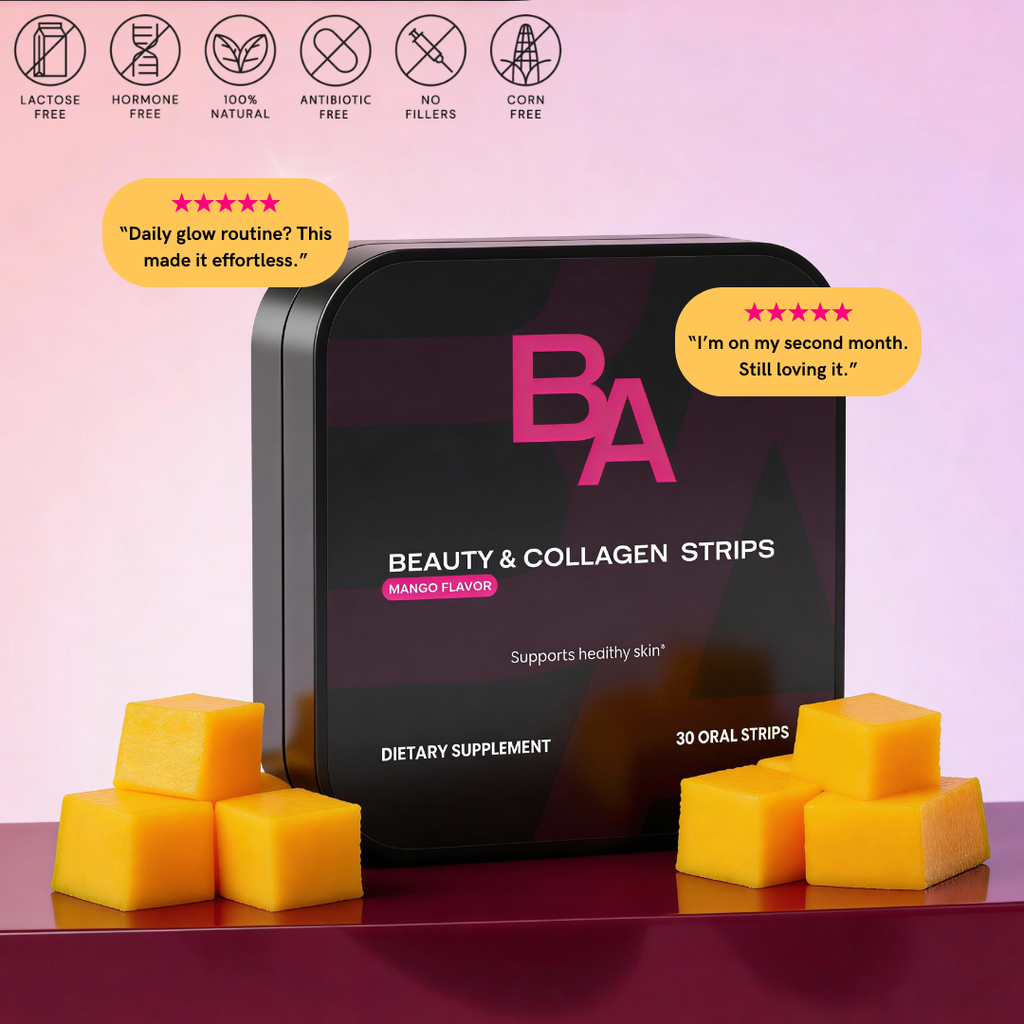 Natural Collagen Strips: By Belleaure