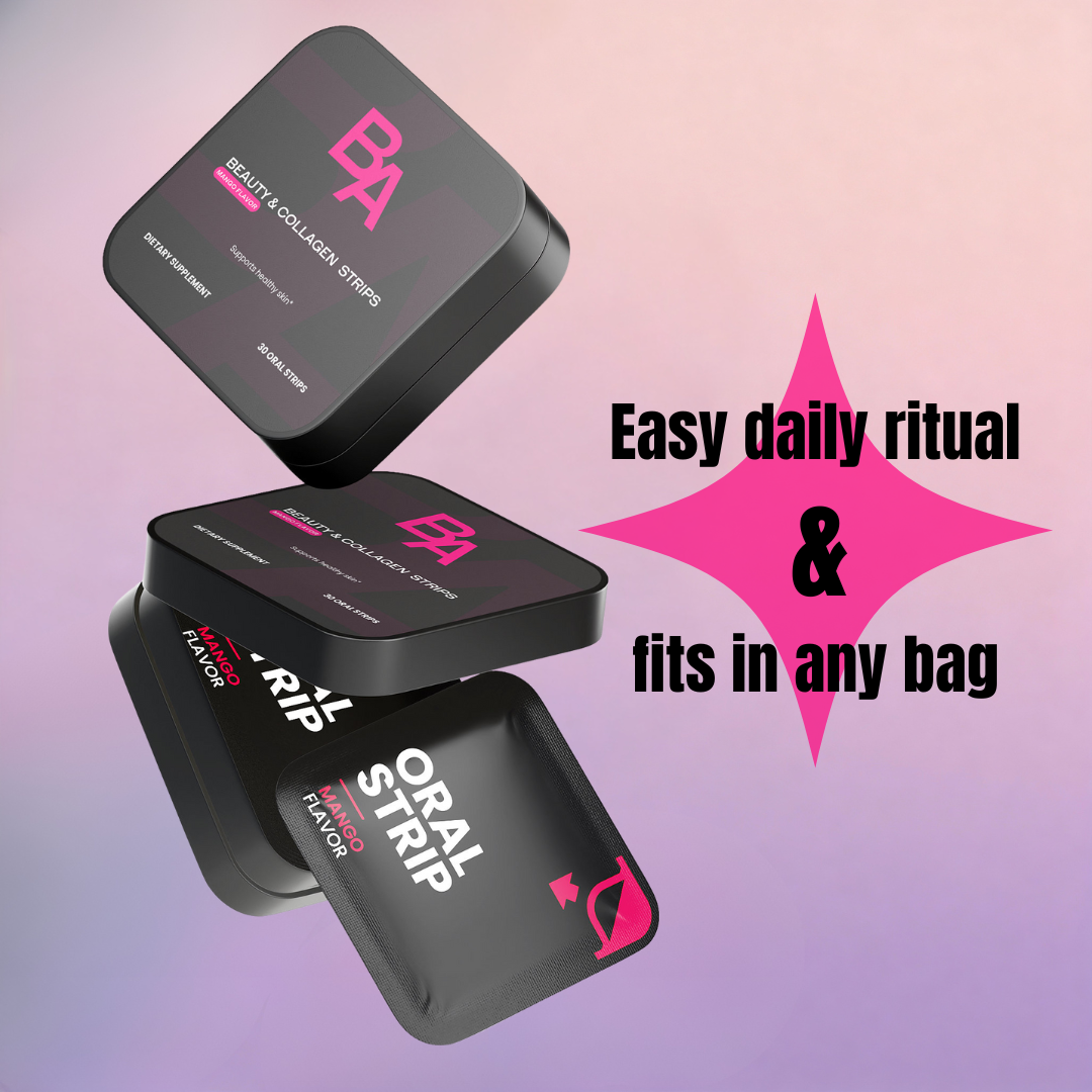 Natural Collagen Strips: By Belleaure